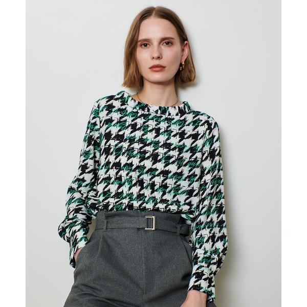 ブラウス シャツ チドリレタードブラウス レディース