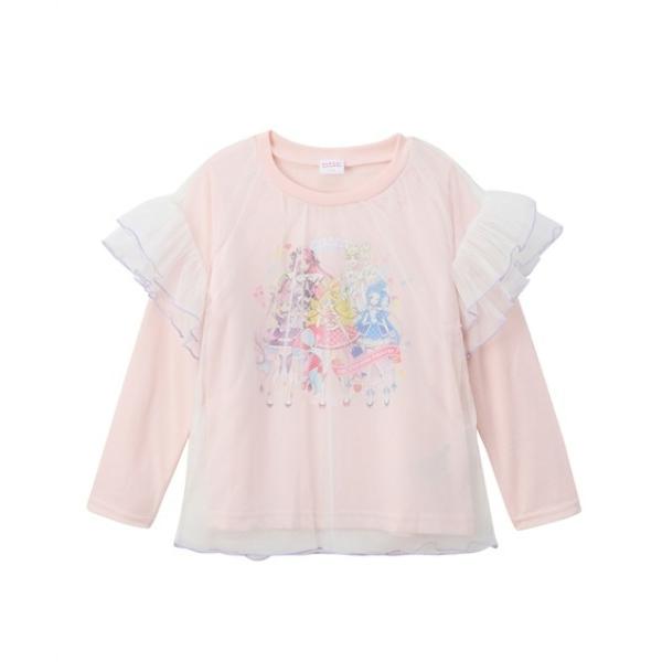 tシャツ 「キミとアイドルプリキュア♪」チュール使いTシャツ キッズ 子供服 女の子