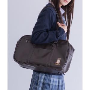 ボストンバッグ PAUL ＆ JOE ACCESSOIRES (ポール＆ジョーアクセソワ) 合皮スクールボストン PJA-B1371 スクールバッグ