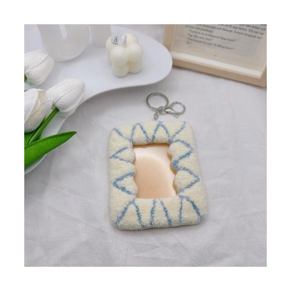 カードケース 「makana pau」モコモコトレカケース　ホワイト(SU)