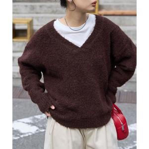 ニット セーター 「抗菌防臭」 ミックス ブーク...の商品画像