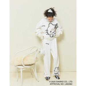 スウェットパンツ ジャージ hello kitty x little sunny bite sweat pants レディース メンズ
