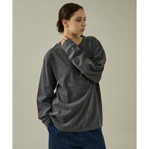 tシャツ 「JEMORGAN / ジェーイーモーガン」ピグメント染めクルーL/S-T/ロンT/ユニセックス「WEB限定」 メンズ