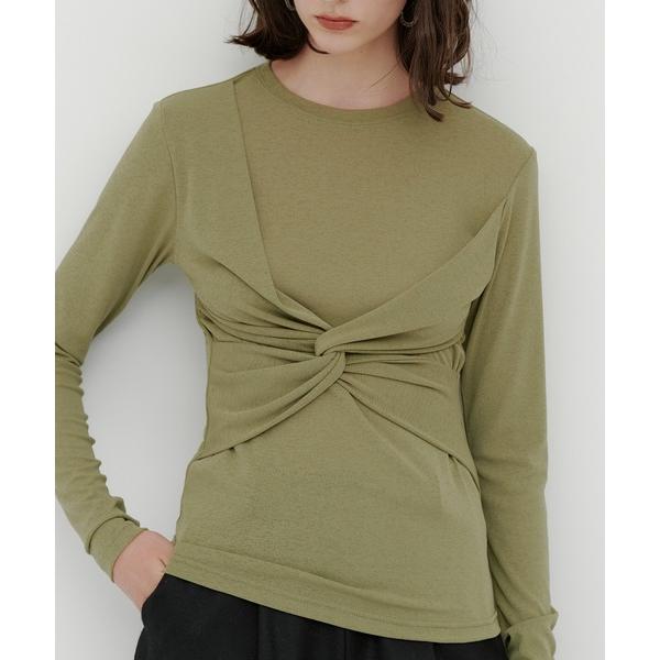 tシャツ 「kiehtova」SLUB TWIST TOPS/スラブ ツイスト トップス KTWR4...