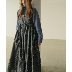 ワンピース ジャカードキャミドレス / Jacquard Cami Dress