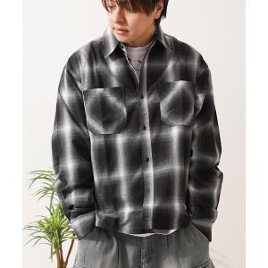 シャツ オンブレチェックシャツ / Ombre Check Shirt メンズ レディース