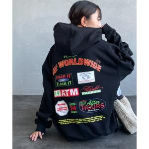 パーカー 「HUF/ハフ」 PROMO バックプリント スウェットパーカー レディース メンズ