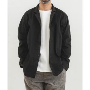 カバーオール コンパクトチノストレッチテーラーシームポケジャケット メンズ