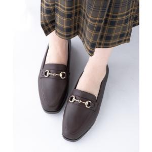 ローファー あったか仕様ビットローファーシューズ(215-57183)JELLY BEANS(ジェリービーンズ) レディース