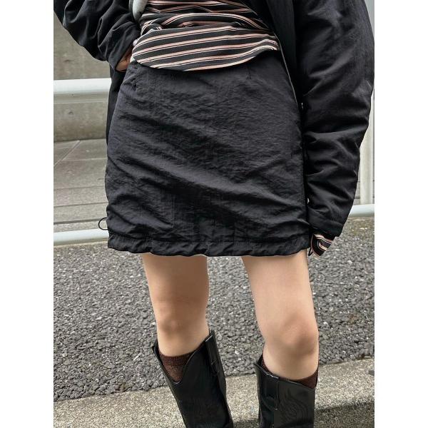スカート FRENCH TERRY REVERSIBLE SKIRT
