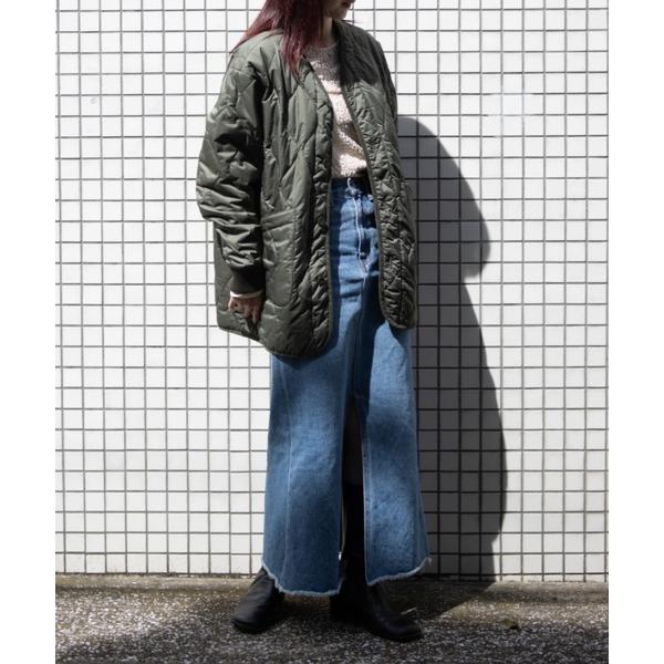 ノーカラーコート コート QUILT JACKET / キルトジャケット / キルティングジャケット...