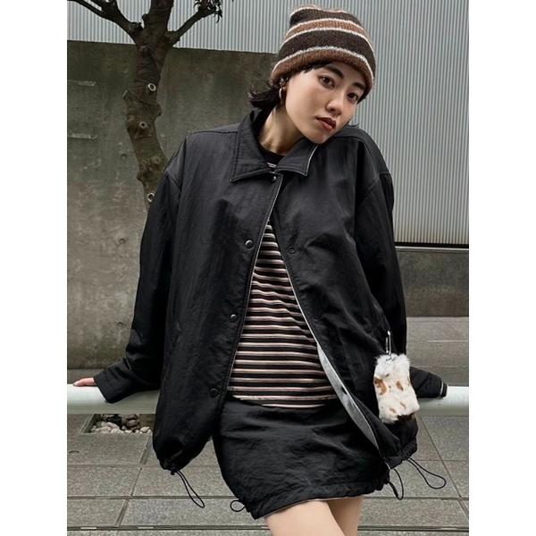 ブルゾン ジャンバー FRENCH TERRY REVERSIBLE COACH JACKET レデ...