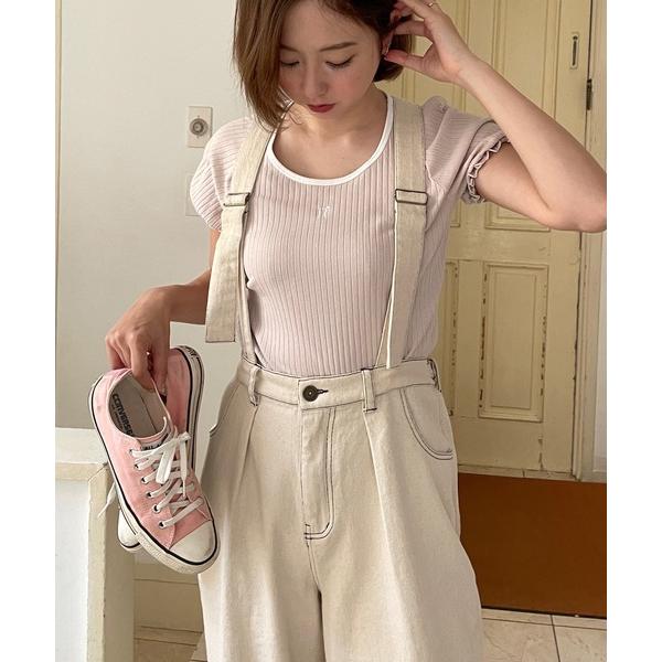 「RUBY AND YOU」 半袖カットソー FREE ピンク レディース