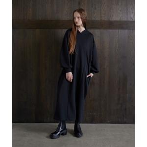 「MIELI INVARIANT」 長袖ワンピース FREE ブラック レディース