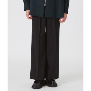 スラックス ツイルワイドスラックス(JAPAN) メンズ