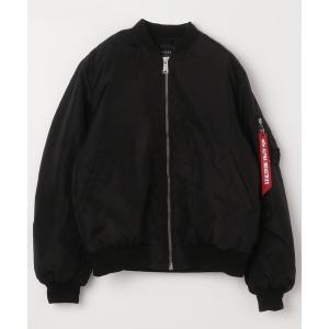 ma1 ma-1 ALPHA INDUSTRIES/アルファ インダストリーズ MA-1 OXFORD FLIGHT JACKET メンズ