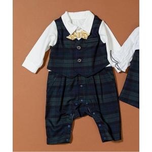 ベビー服 ロンパース 入園式 「リンク」フォーマルBOYSベビーカバーオール