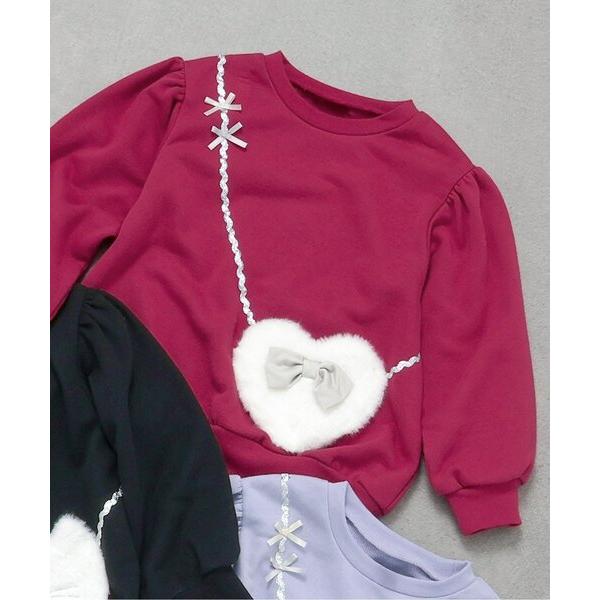 トレーナー  「ジュニア対応」3柄アソートポシェットトレーナー キッズ 子供服 女の子