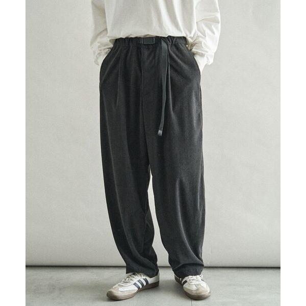 パンツ コーデュロイイージーワイドパンツ メンズ