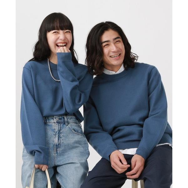 セーター ニット メルティクルーネックプルオーバー/523898 メンズ レディース