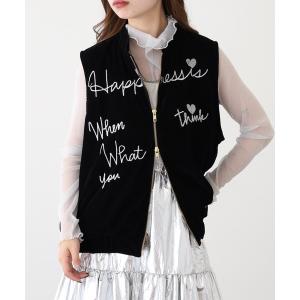 ベスト ジレ kilki セレブレーションベロアベスト レディース