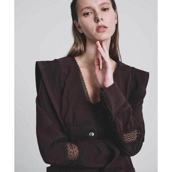 ブラウス シャツ 「FETICO/フェティコ」別注 LACE-PANELED TOPS/レースパネル...