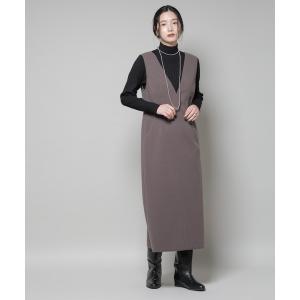 MARIHA 「MARIHA」 ノースリーブワンピース 36 グレー レディース