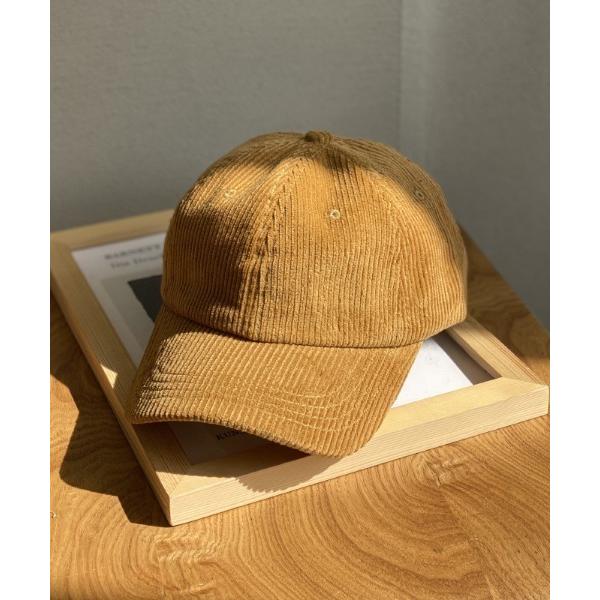 キャップ 帽子 レディース コーディロイシンプルキャップ レディース