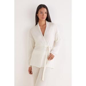 カーディガン CARDIGAN CON CINTURA 100% CASHMERE レディース