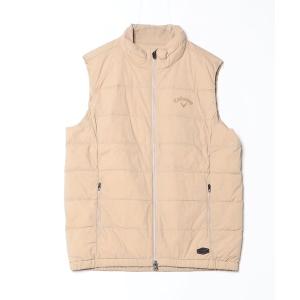 ダウンジャケット ダウン キャロウェイ Callaway ストレッチナイロンプレーンダウンベスト メンズ