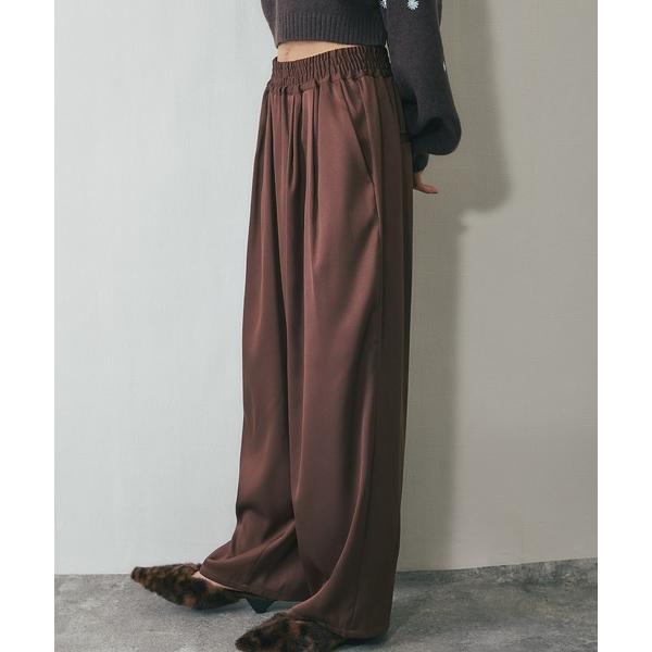 パンツ セットアップ可イージーワイドカーゴパンツ レディース