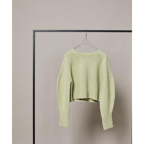 ニット セーター ミドルゲージフォルムニット レディース