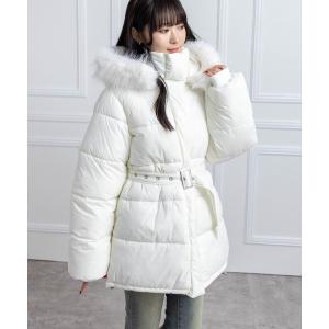 rienda（リエンダ） ダウンジャケット MEDIUM ホワイト系その他