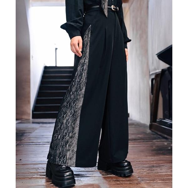 スラックス パンツ A'GEM/9 × .kom「古怪舎/グガイシャ」Serpent Edge Wi...