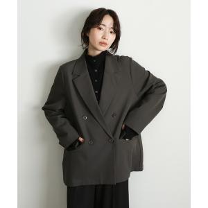 ジャケット テーラードジャケット 「Et」Double Button Tailored Jacket レディース