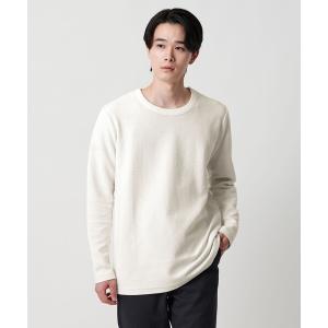 A DAY IN THE LIFE tシャツ コットン シルケット ポンチ モックネック