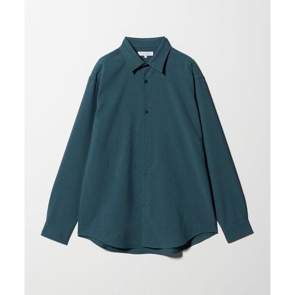 シャツ ウールライク ピーチ レギュラーカラー リラックスシャツ「A DAY IN THE LIFE...