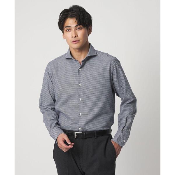 シャツ チェック フラノ カッタウェイカラーシャツ-イージーケア-「A DAY IN THE LIF...