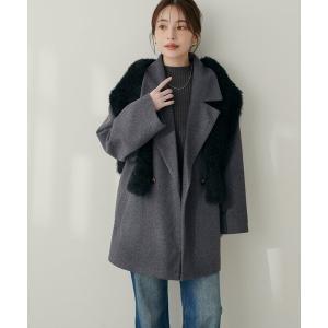 コート アウター ニットモッサミドル丈テーラーコート レディース｜ZOZOTOWN Yahoo!店