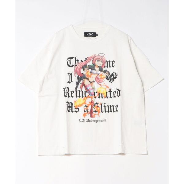 tシャツ 「P.N.UNDERGROUND/ピー.エヌ アンダーグラウンド」ミリムダメージTEE メ...