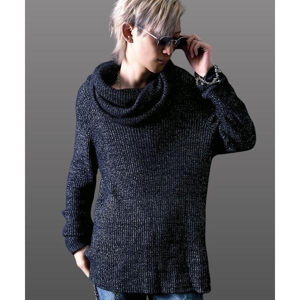 セーター ニット 「FUGA/フーガ」ボリュームネックドレープニット メンズ レディース