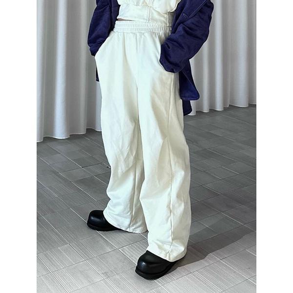 スウェットパンツ ジャージ FRENCH TERRY WIDE PANTS レディース