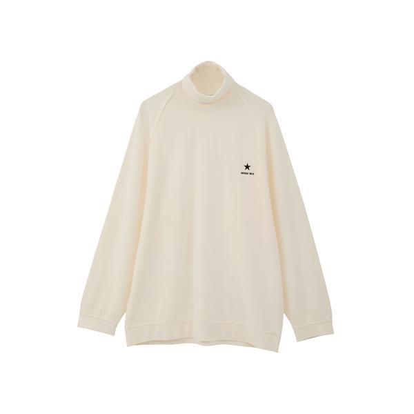 tシャツ PIGMENT RIPPLE TURTLE-NECK TEE メンズ