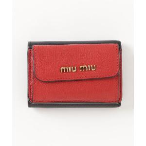 「miu miu」 財布 - レッド レディース