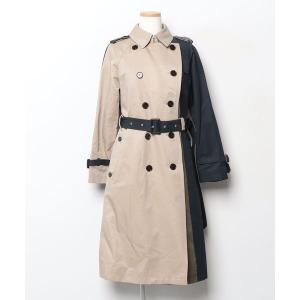 「LOVELESS」 トレンチコート 34 ネイビー レディース