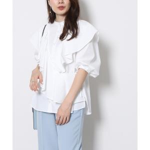 「Re.Verofonna」 半袖ブラウス MEDIUM ホワイト レディース