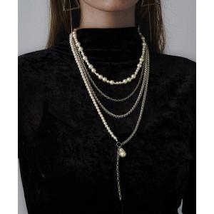 パールミックスチャームネックレスの買取情報