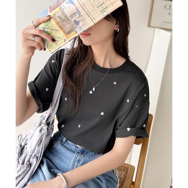 「Java」 半袖Tシャツ MEDIUM チャコールグレー レディース