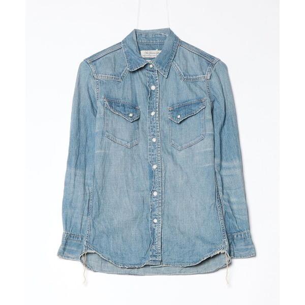「REMI RELIEF」 長袖シャツ M ブルー レディース