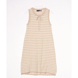 「Love Moschino」 ノースリーブワンピース - ベージュ レディース